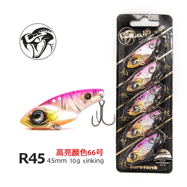 Mồi giả cá sắt câu lure R45 Lurefans Phukiencaulure25 Cá sắt R45 lưỡi BKK sắc bén, chuyên câu cá lóc,chuối, cá mương...