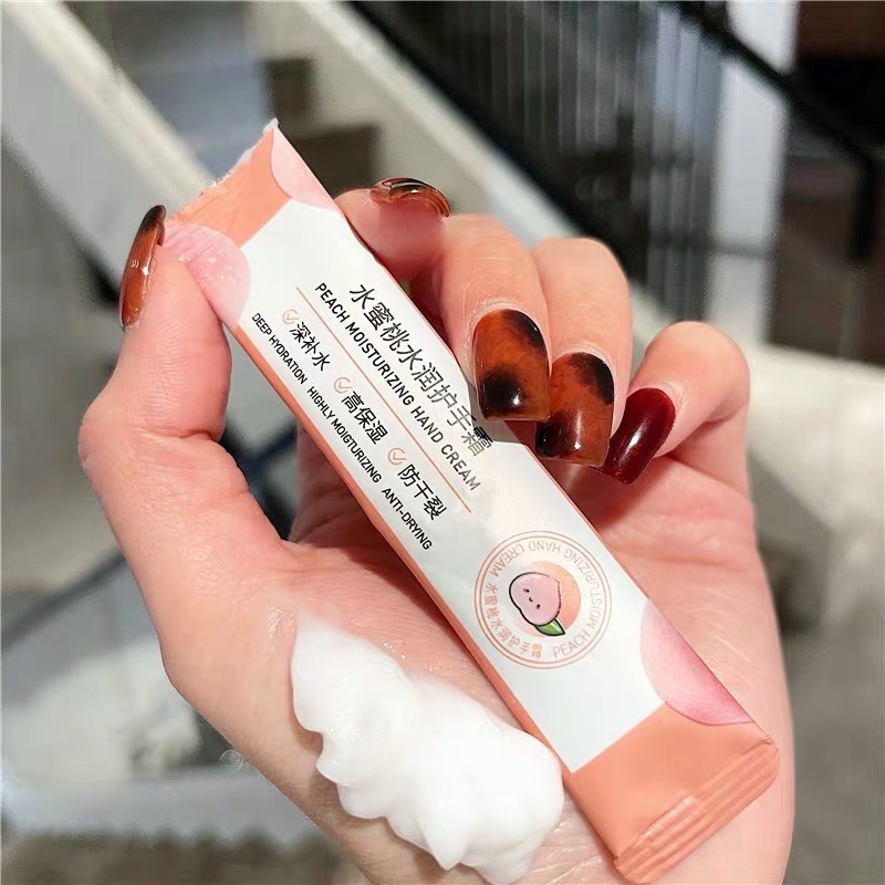 HỘP 20 GÓI Kem Dưỡng Da Tay Ẩm Mịn Màng Và Móng Chắc Khoẻ QISE Đào Cao Cấp | BigBuy360 - bigbuy360.vn