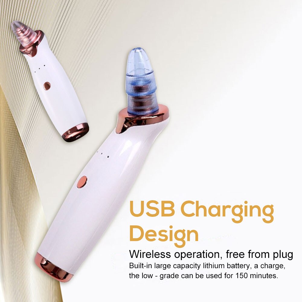 Máy hút mụn Salorie D00071 có thể sạc lại tẩy mụn đầu đen làm sạch lỗ chân lông sử dụng công nghệ Nano chăm sóc da