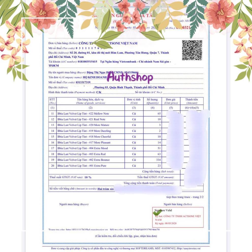 [FULLVER] Son Kem Bbia Last Velvet Lip Tint | BigBuy360 - bigbuy360.vn