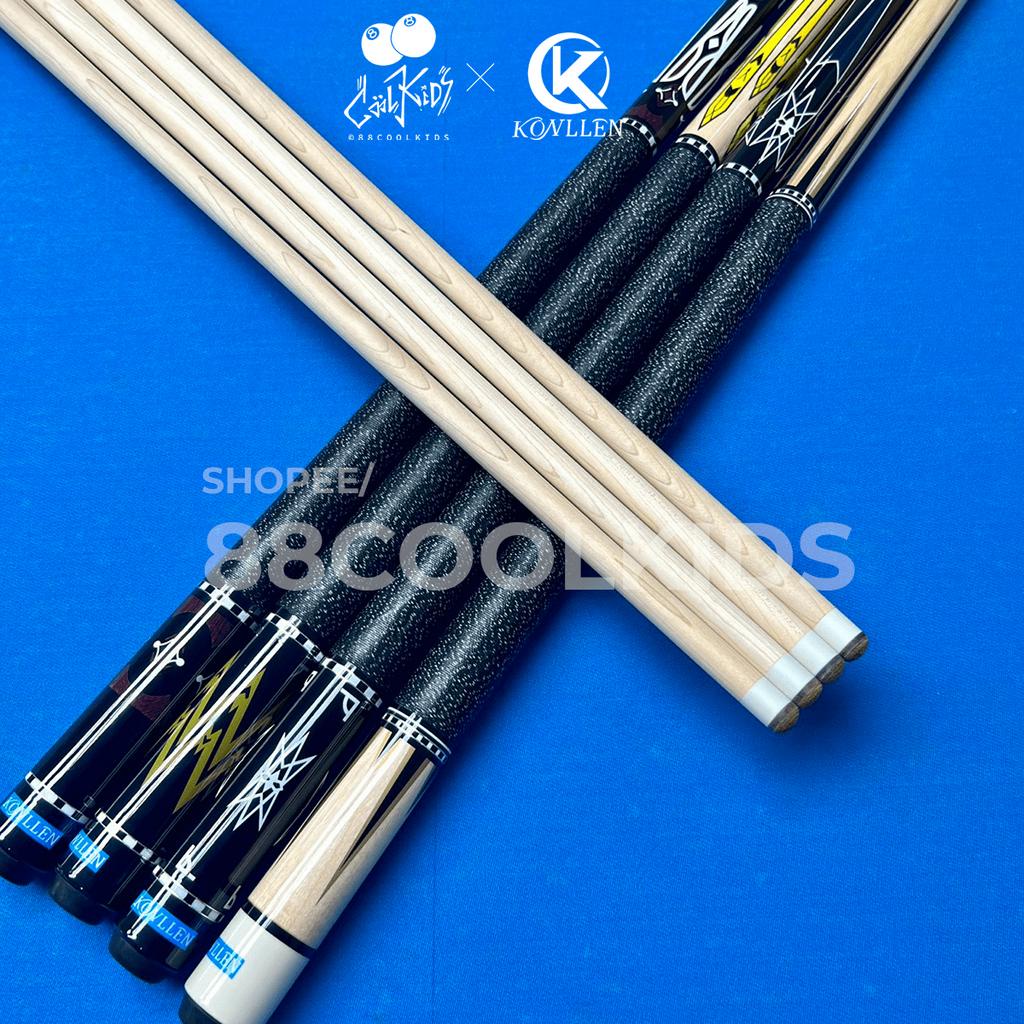 Cơ Bida Lỗ Konllen New 2023 Gỗ Maple - Gậy Bi A Cá Nhân Tiêu Chuẩn Có ốc tăng chỉnh, nặng 550g