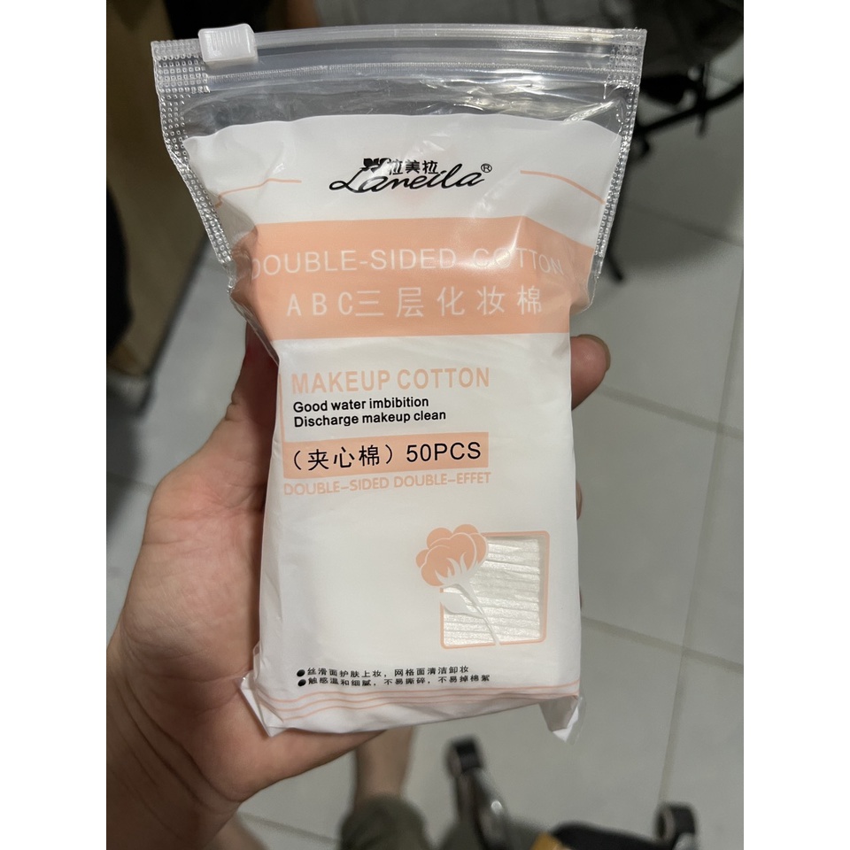 Bông tẩy trang Lameila Cotton  k9