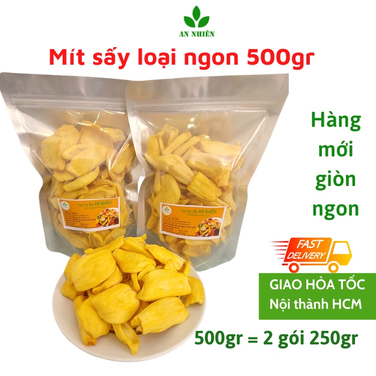 Mít sấy khô hàng nguyên loại ngon An Nhiên 500gr