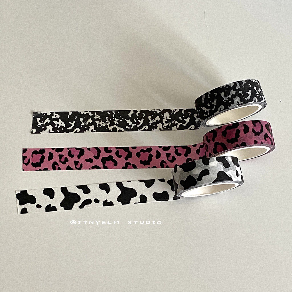 Băng keo giấy trang trí xinh xắn thời trang nhiều họa tiết tùy chọn