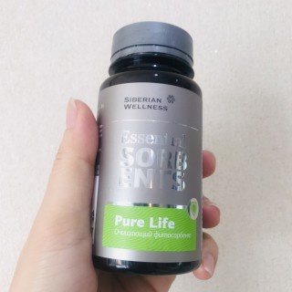 [ GIÁ SỈ ] - Essential Sorbents Pure Life Siberian, giúp bổ sung chất xơ, nhuận tràng, có lợi cho tiêu hóa - Chai 80g