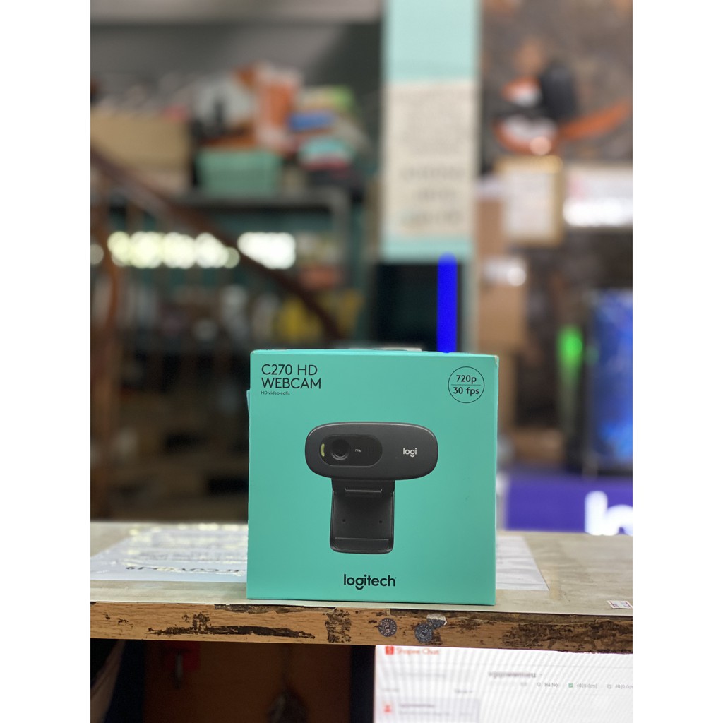 Webcam Logitech C270 Đen | BigBuy360 - bigbuy360.vn
