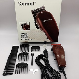 tăng đơ cắt tóc Kemei mạnh mẽ sắt bén dây cắm dài