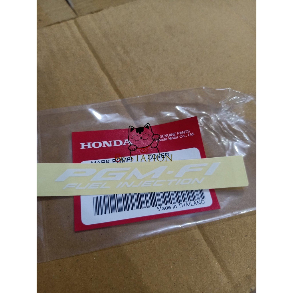 Tem pgm fi dán wave 125i led chữ trắng