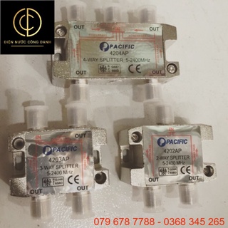 Chia tivi 2,3,4 PACIFIC (tần số 5-2400MHz)