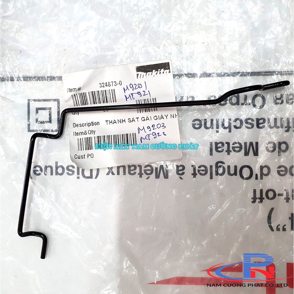 Kẹp nhám máy chà nhám rung MT921 Makita Maktec 324873-0