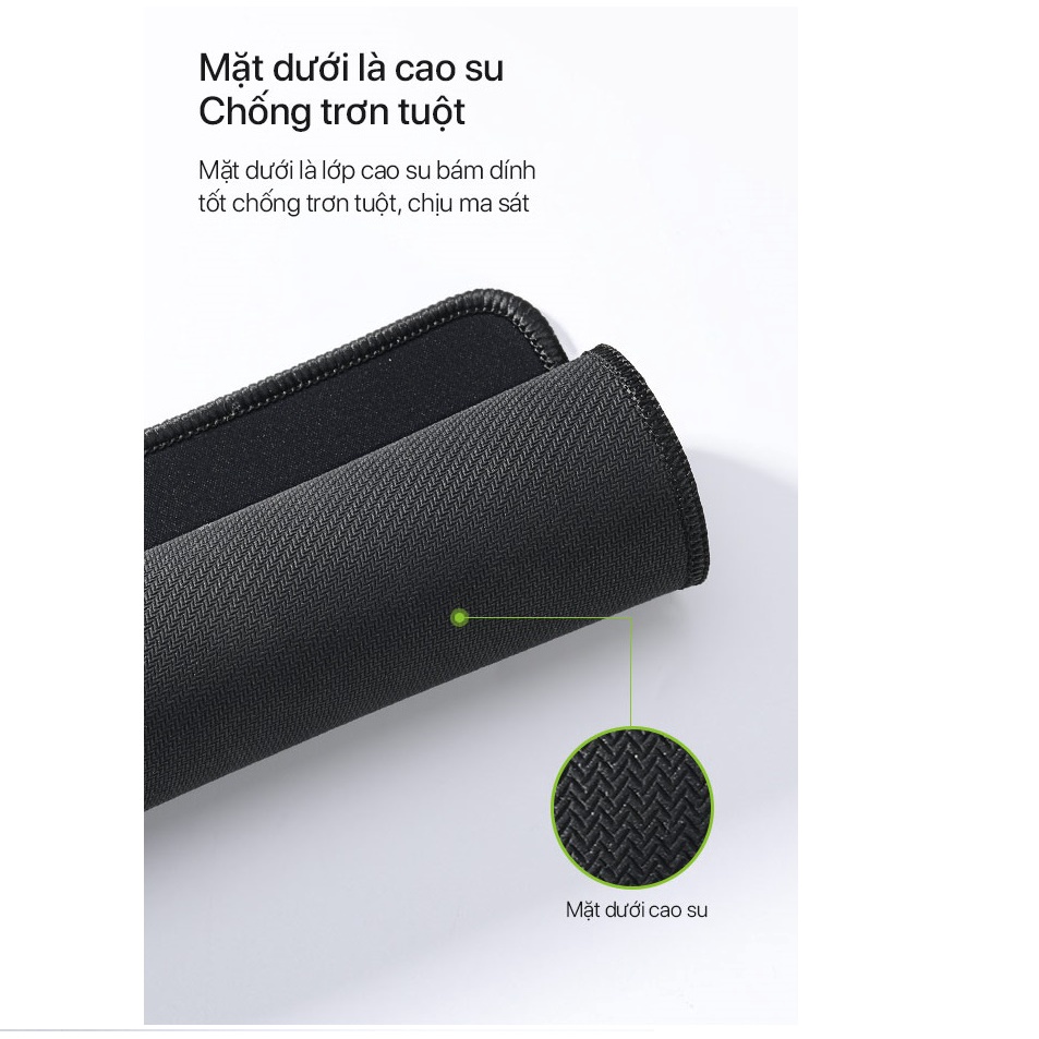 Bàn di chuột gaming lót chuột Razer pad mouse size lớn dày dặn chống trơn ma sát tốt
