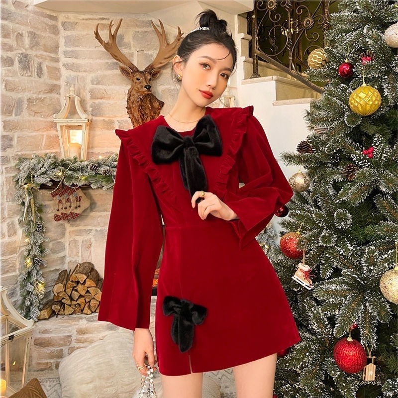 Đầm Công Chúa Thời Trang Thu Đông Cho Nữ