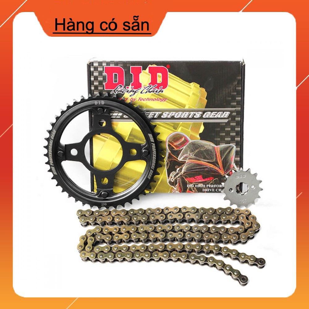 Nhông Sên Dĩa DID HDS Suzuki WINNER 150 428x120L - 15Tx44T 10 Ly Thái Lan [ Hàng có sẵn ]