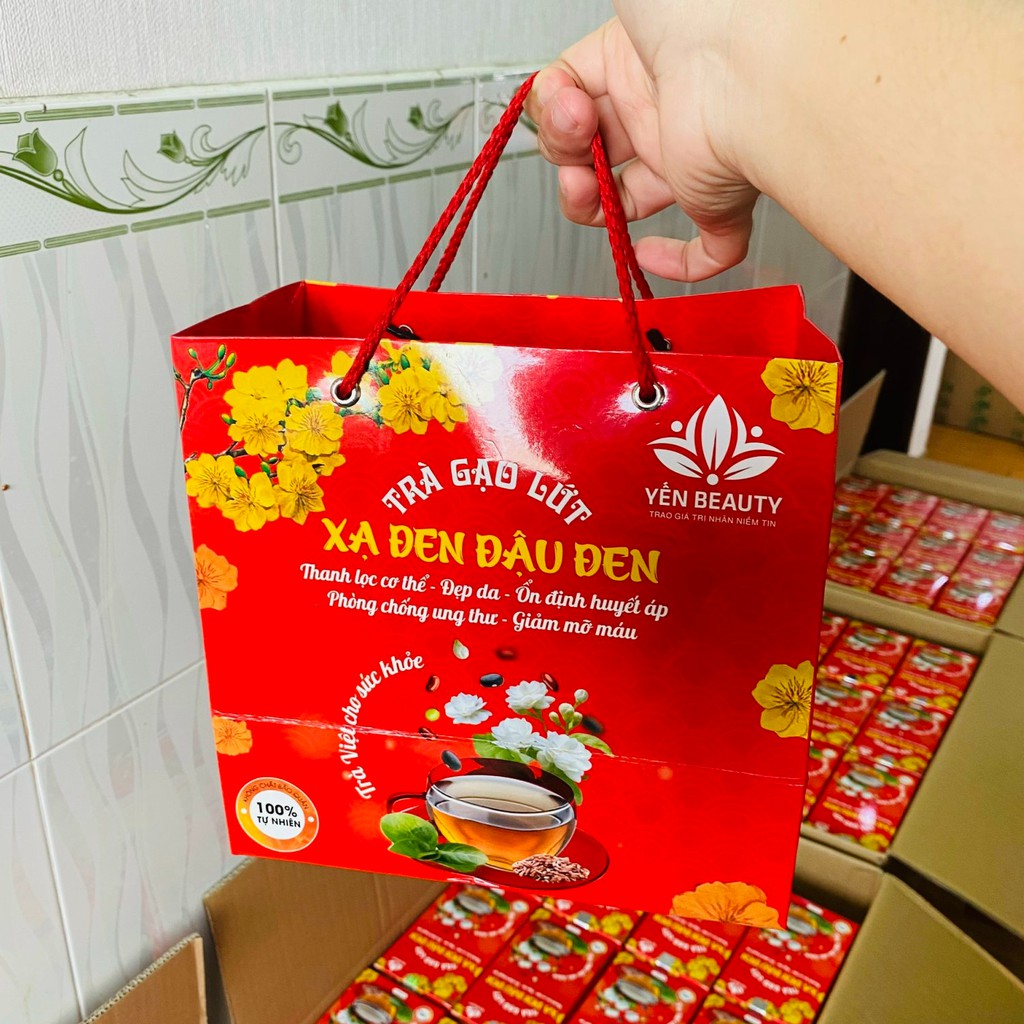 Trà Gạo Lứt Đậu Đen Xạ Đen, Hoa Cúc, Hoa Nhài - Trà giúp Giảm Cân, Đẹp Da, Thải Độc, Ngủ Ngon | BigBuy360 - bigbuy360.vn