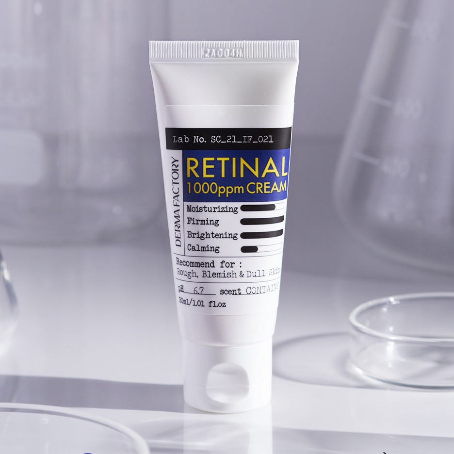 Kem dưỡng ban đêm chống lão hóa Derma Factory Retinal 1000ppm Cream