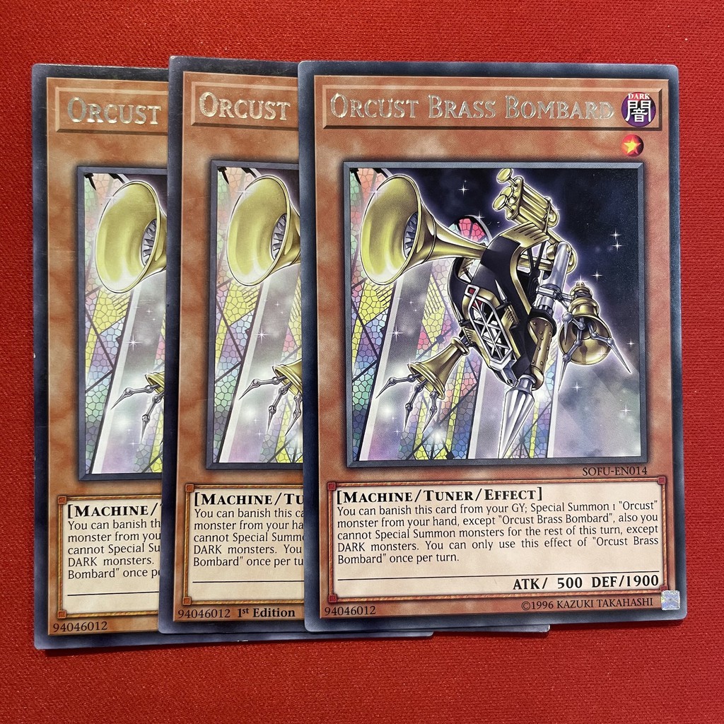 [EN-JP][Thẻ Bài Yugioh Chính Hãng] Orcust Brass Bombard