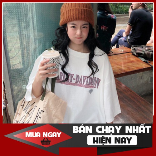 ÁO THUN NỮ FORM RỘNG GIẤU QUẦN TAY NGẮN IN CHỮ PHONG CÁCH HÀN QUỐC PF308A