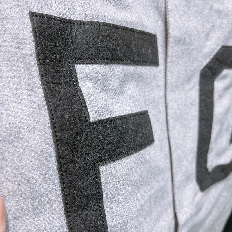 ⚡️[Hight Quality] - Áo Khoác FEAR OF GOD Seventh Collection ''FG'' Baseball Jersey, áo bóng chày FOG