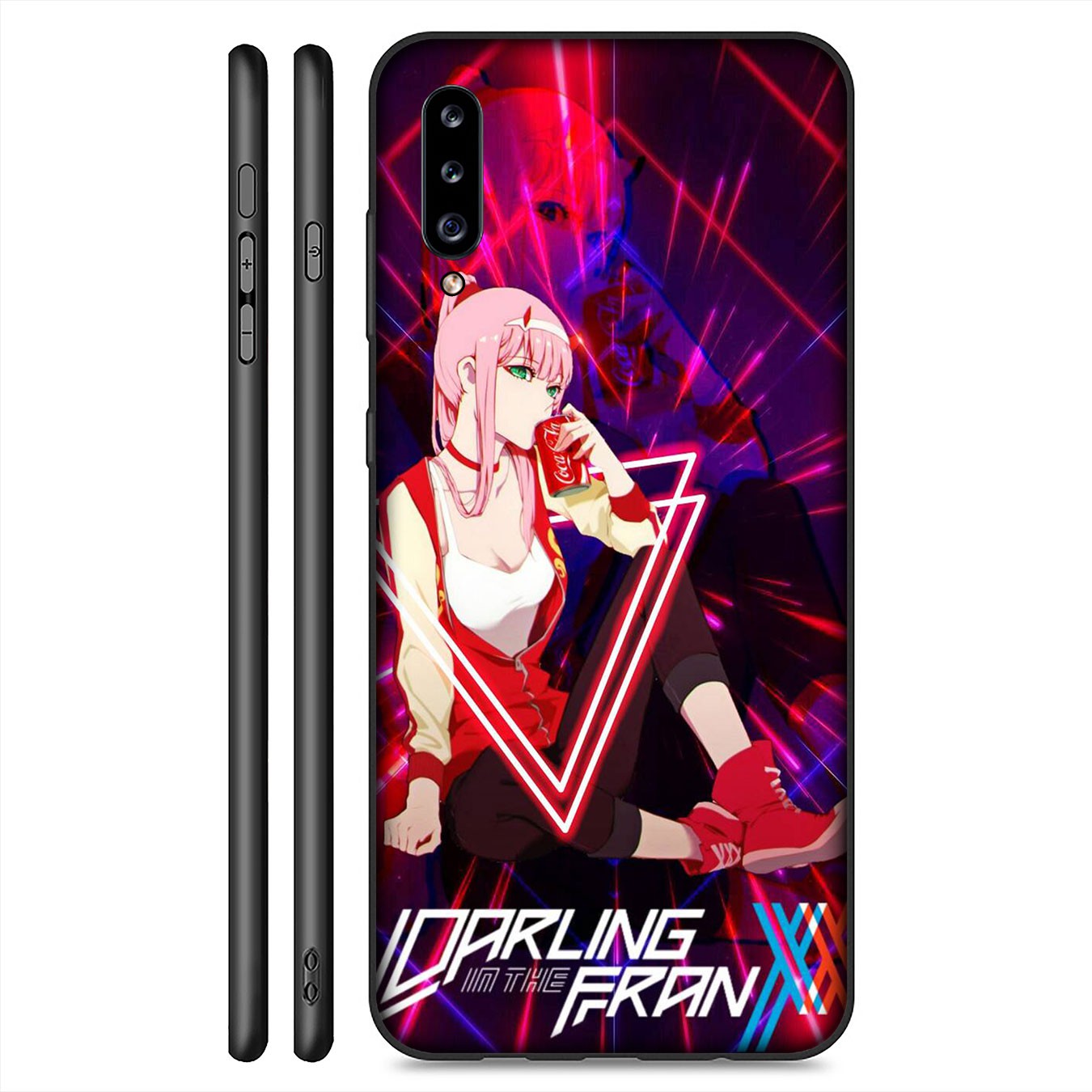 Samsung Galaxy A02S J2 J4 J5 J6 Plus J7 Prime A02 M02 j6+ A42 + Casing Soft Silicone Darling in the FranXX Zero Two Phone Case