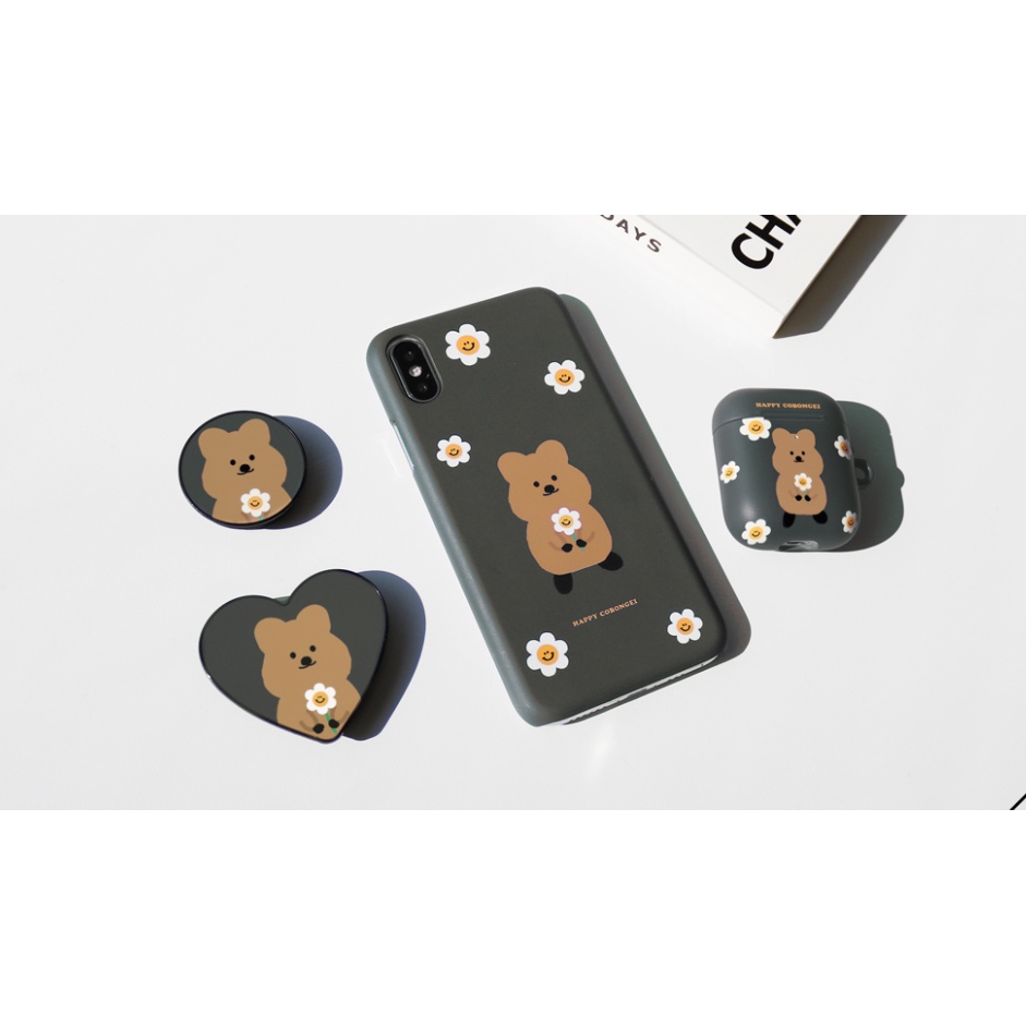 Korean earphone case Korea  MoMoCase purchase Compatible for Airpods case key ring