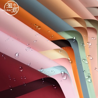 Sỉ 20 Tờ Giấy Gói Hoa 2 Mặt Trơn Giấy Gói Âu Nhã Hàn Quốc,  Bọc Hoa Gói Quà