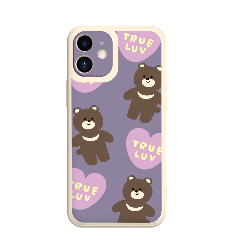ỐP LƯNG IPHONE Gấu true luv  ốp iphone 12 pro/13pro/13promax/7/7+/8/8+/X/XS/XSM/11/11PMROMAX tr1037