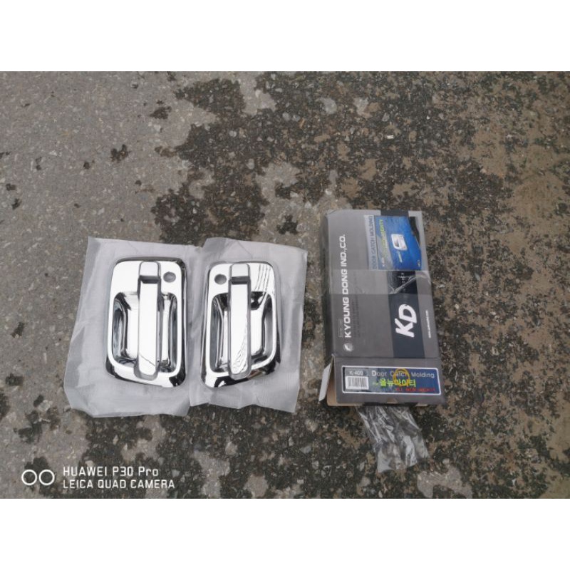 Bộ ốp tay mở cửa HUYNDAI EX8 mạ INOX.