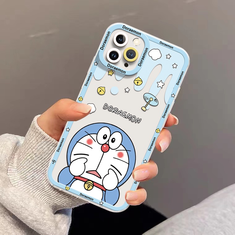 Ốp Điện Thoại TPU Mềm Trong Suốt Chống Sốc In Họa Tiết Hoạt Hình Cho IPhone 14 13 12 Pro X XR XS Max 6 6S 7 8 Plus