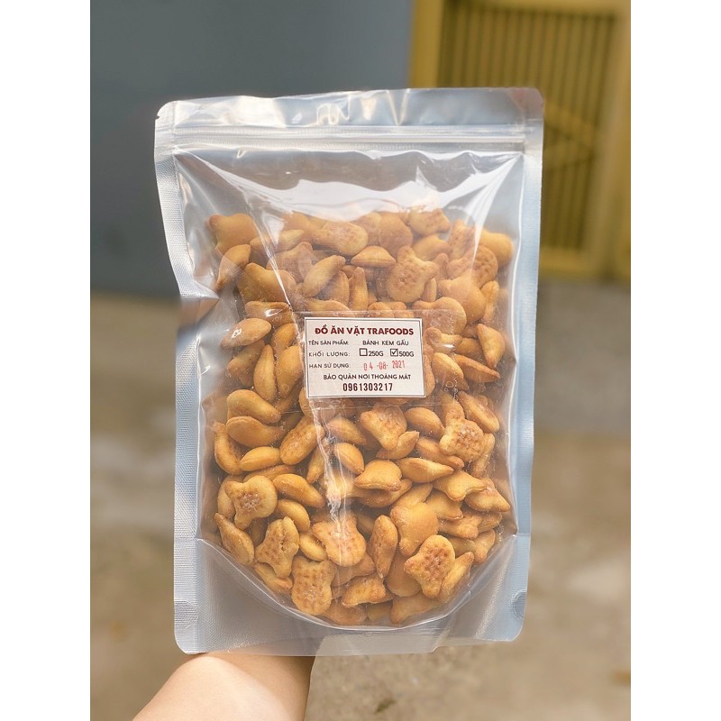 500G Bánh gấu nhân kem Thiên Hồng thơm ngậy | BigBuy360 - bigbuy360.vn