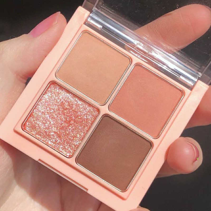 Bảng Phấn Mắt Bốn Màu Ánh Ngọc Trai Lấp Lánh Trang Điểm Thời Trang | BigBuy360 - bigbuy360.vn