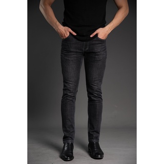 Quần jean skinny nam cao cấp H90 màu đen chất co giãn trẻ trung J081