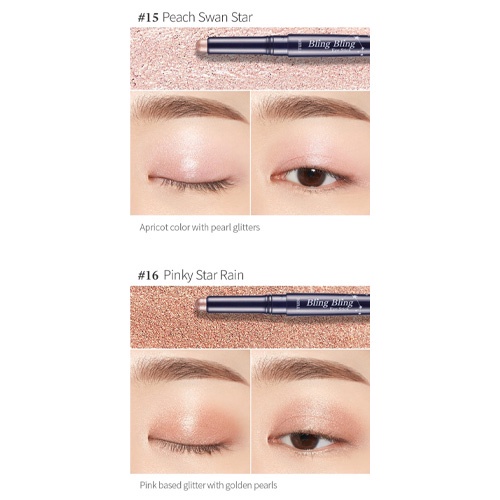 [Hàng mới về] Thỏi phấn mắt màu nhũ lấp lánh Etude House 1.4g