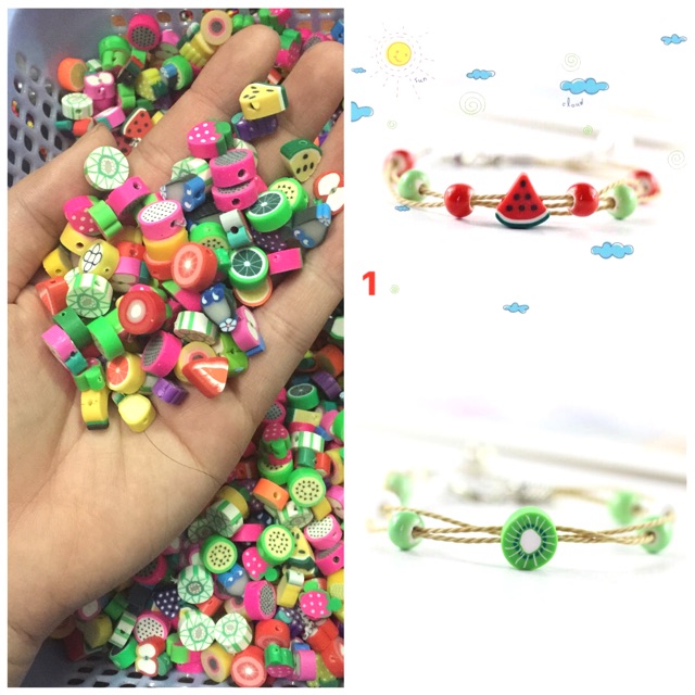 Sỉ 10 mặt trái cây làm vòng