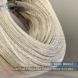Dây đồng bện mạ thiếc 8mm2 - cuộn 50m,100m