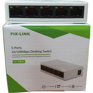 Bộ chia mạng 5 cổng PIXLINK LV-SW05
