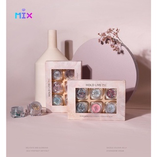 Nhũ Kim Tuyến Trang Điểm Đa Dụng 6 Màu Holdlive Jelly Pro Chính Hãng
