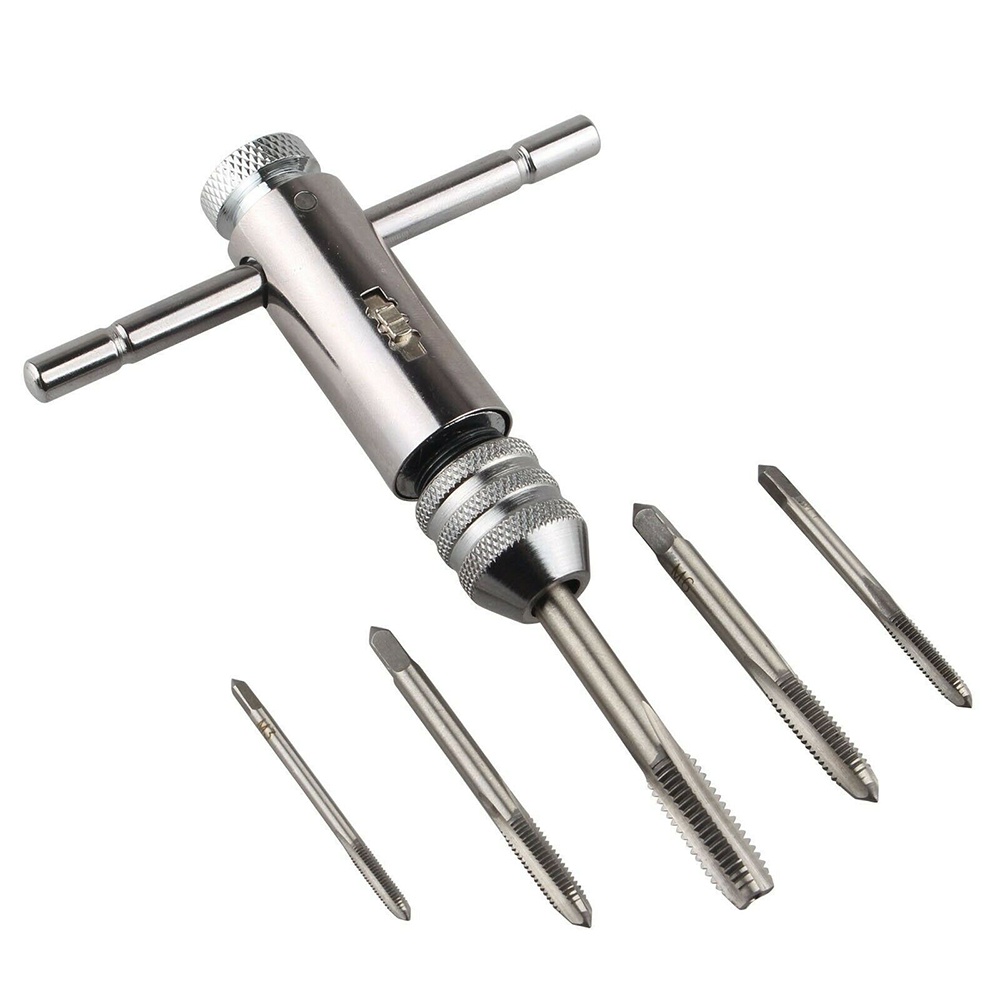 Bộ Phụ Kiện Giá Đỡ Cờ Lê Hình Chữ T Điều Chỉnh Được Kèm 5 Đầu Vặn M3-M8