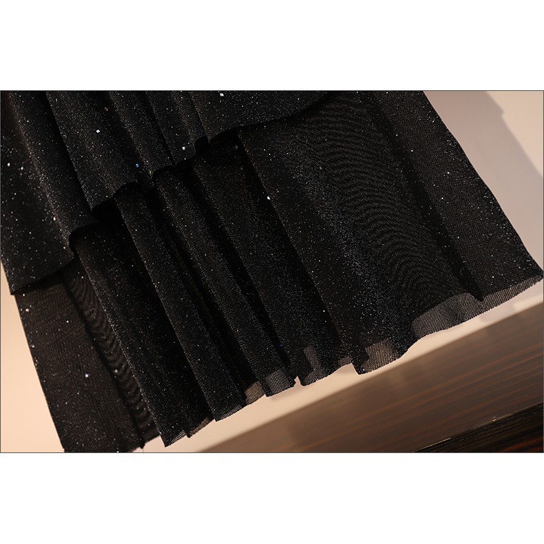 🌸Hàng Order🌸 Váy Bigsize Cổ V Xếp Ly Tầng Lấp Lánh Trẻ Trung🌸Hàng Quảng Châu | BigBuy360 - bigbuy360.vn