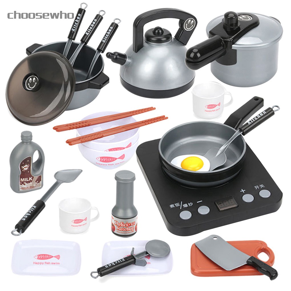 Bộ đồ chơi nhà bếp giả vờ dành cho bé