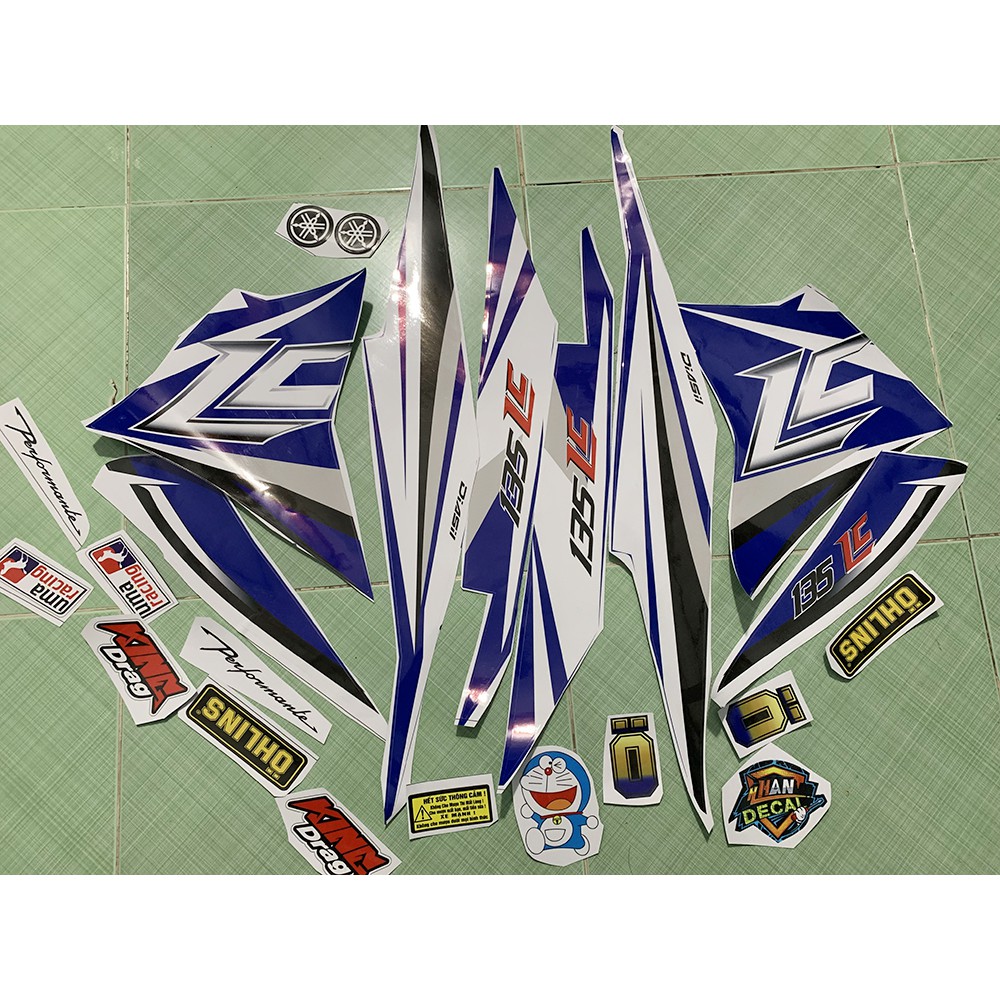 Tem exciter 135 LC xanh