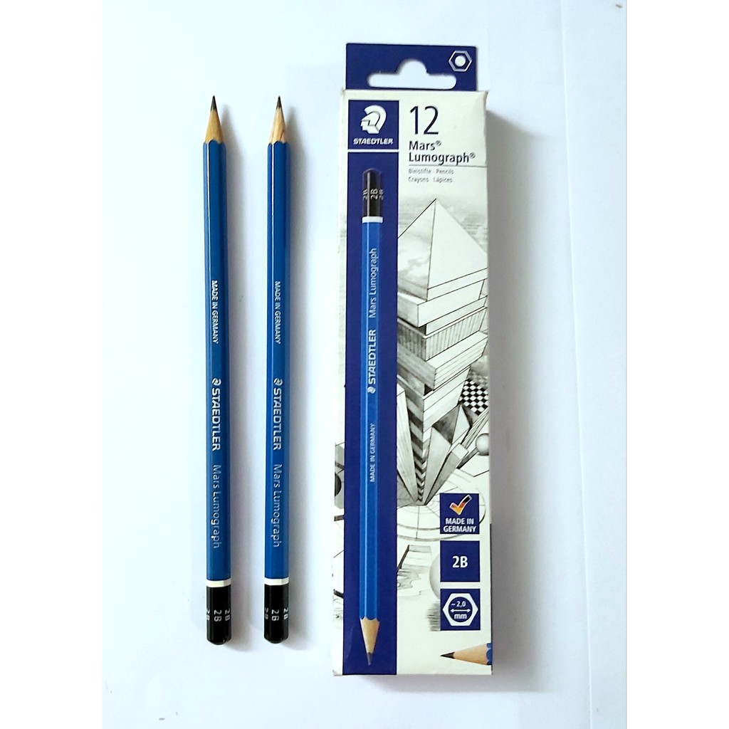 Bút chì gỗ 2B STAEDTLER mã 100-2B Hàng chính hãng