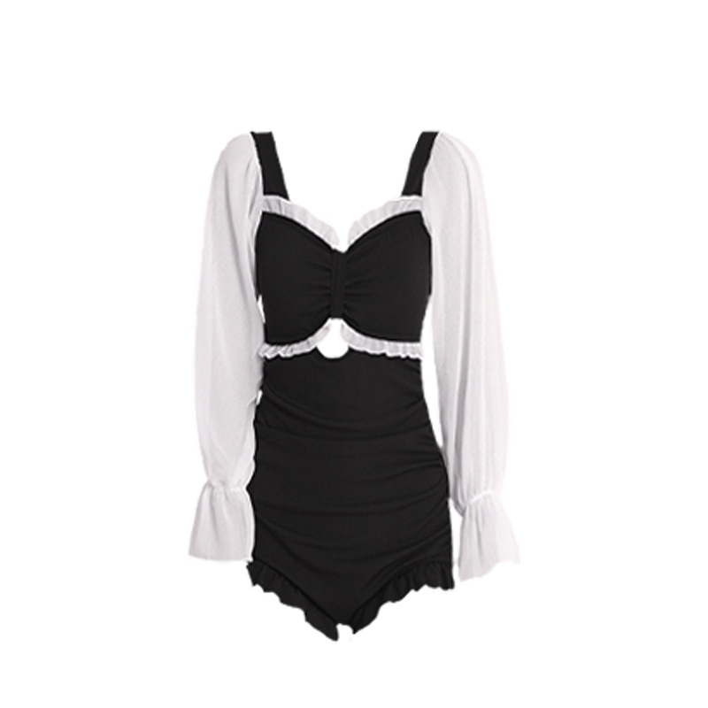 Có thể bán buôn One Piece Áo tắm Dài tay Bảo thủ Bathing Suit Fairy for Woman Hàng giao ngayVermont055