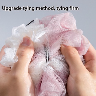 Mesh Flower-Shaped Bath Cotton for Body Hygiene