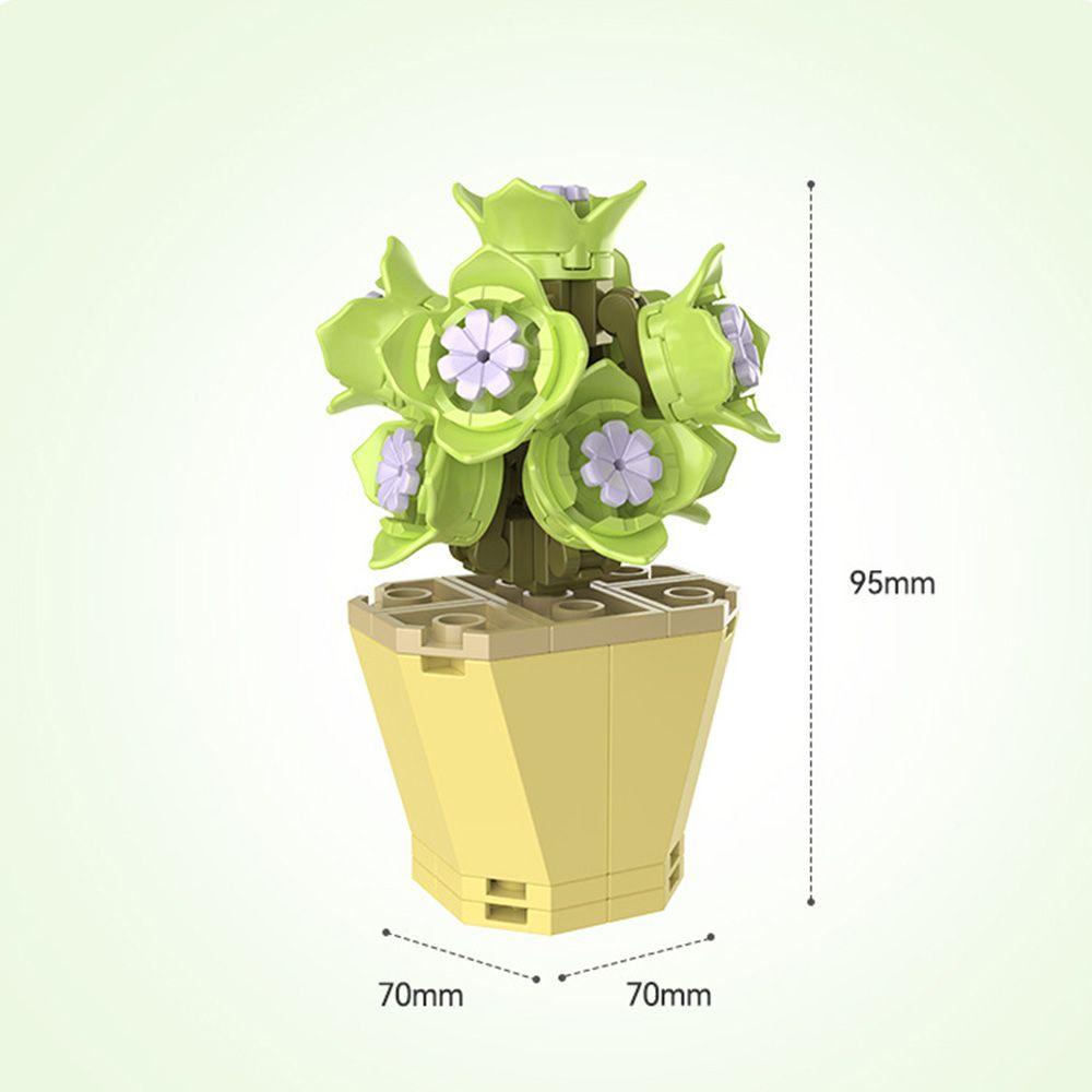 Mô Hình Đồ Chơi Lắp Ráp Cây Hoa 3D Dành Cho Trẻ