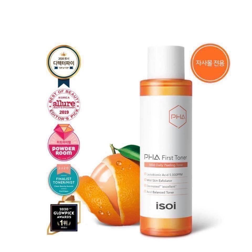 Toner Pha Isoi Xoá Mụn Đầu Đen Chai Thể Tích Mới 300ml