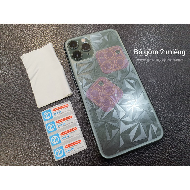 CHÍNH HÃNGBộ dán X-ONE 2 miếng dán bảo vệ camera SAMSUNG NOTE 20 / S20 / S21 / PLUS / ULTRA / NOTE 9