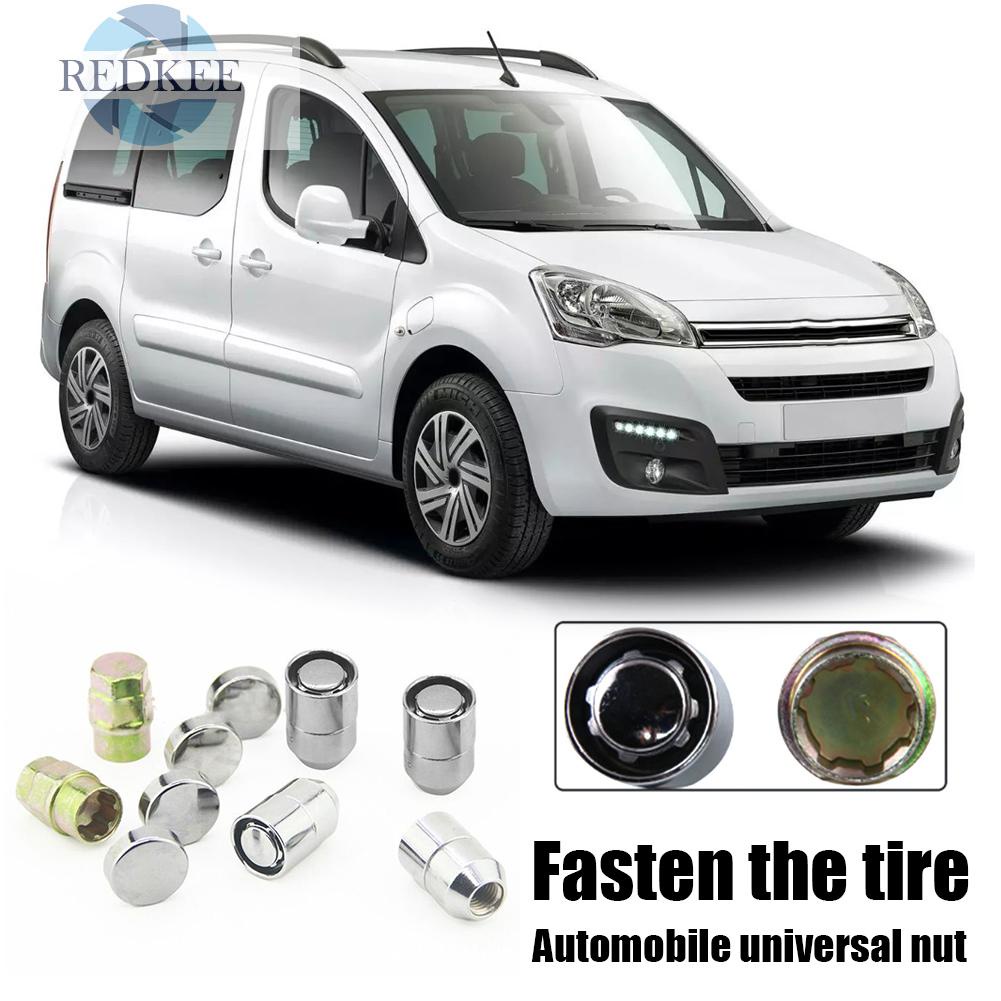 Set 4 Đai Ốc Chống Trộm M12x1.5 12mmx1.25 + 2 Chìa Khóa Chuyên Dụng