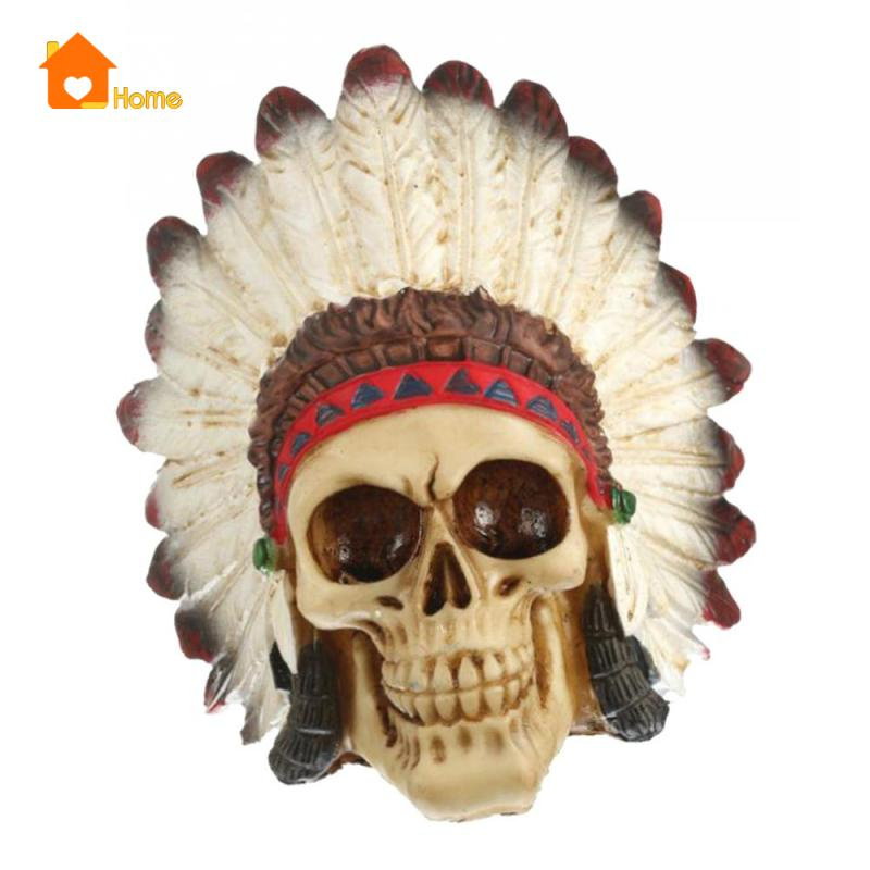 Mô Hình Đầu Lâu Rùng Rợn Trang Trí Halloween Diy