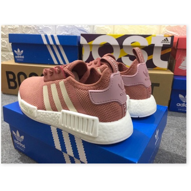 Xả hàng giá rẻ -  (Video cận cảnh) Giày Sneaker NMD Raw Pink _ : P:{