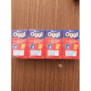 Sữa bột pha sẵn oggi 110ml đặc chế cho tre suy dinh dưỡng thấp còi